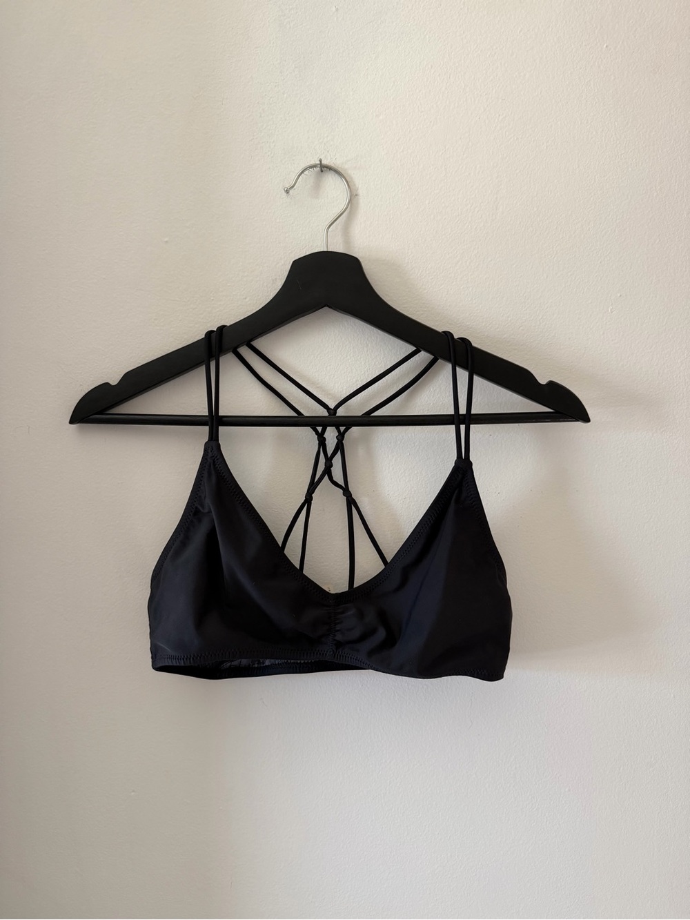 Volcom black bikini top